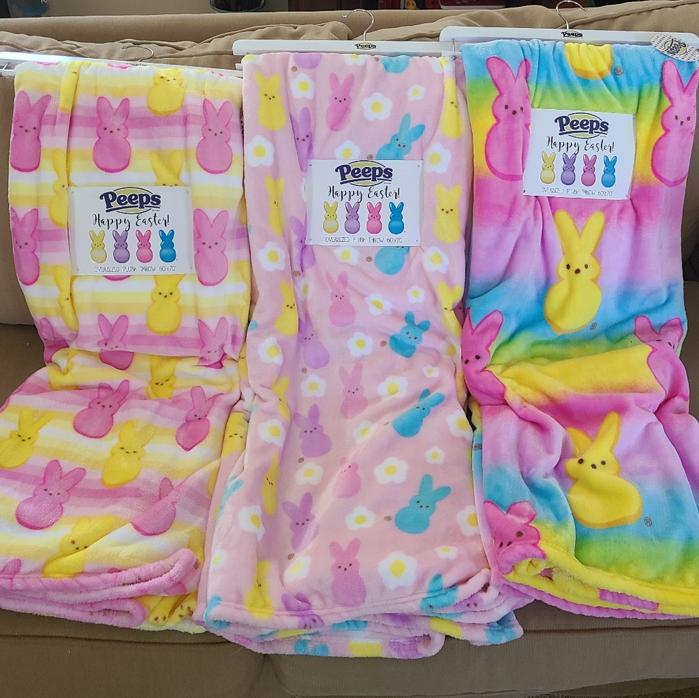 Easter Peeps Blanket Set 🐣